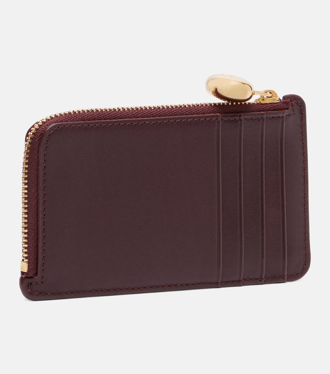 Pebble leather card holder | Loewe
