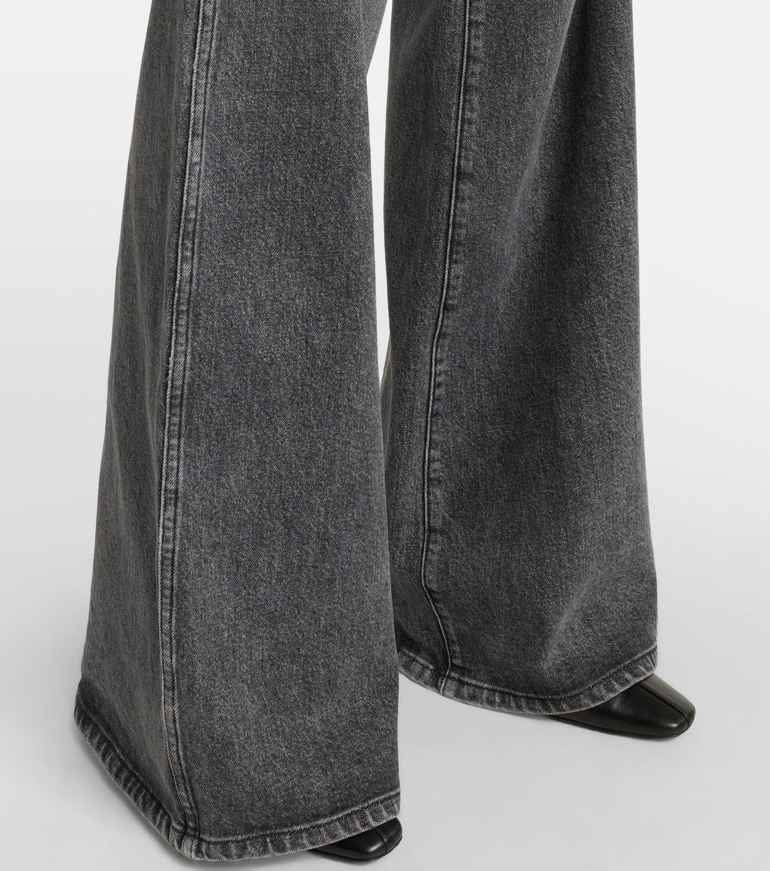 Jeans anchos Dane de tiro alto | Khaite