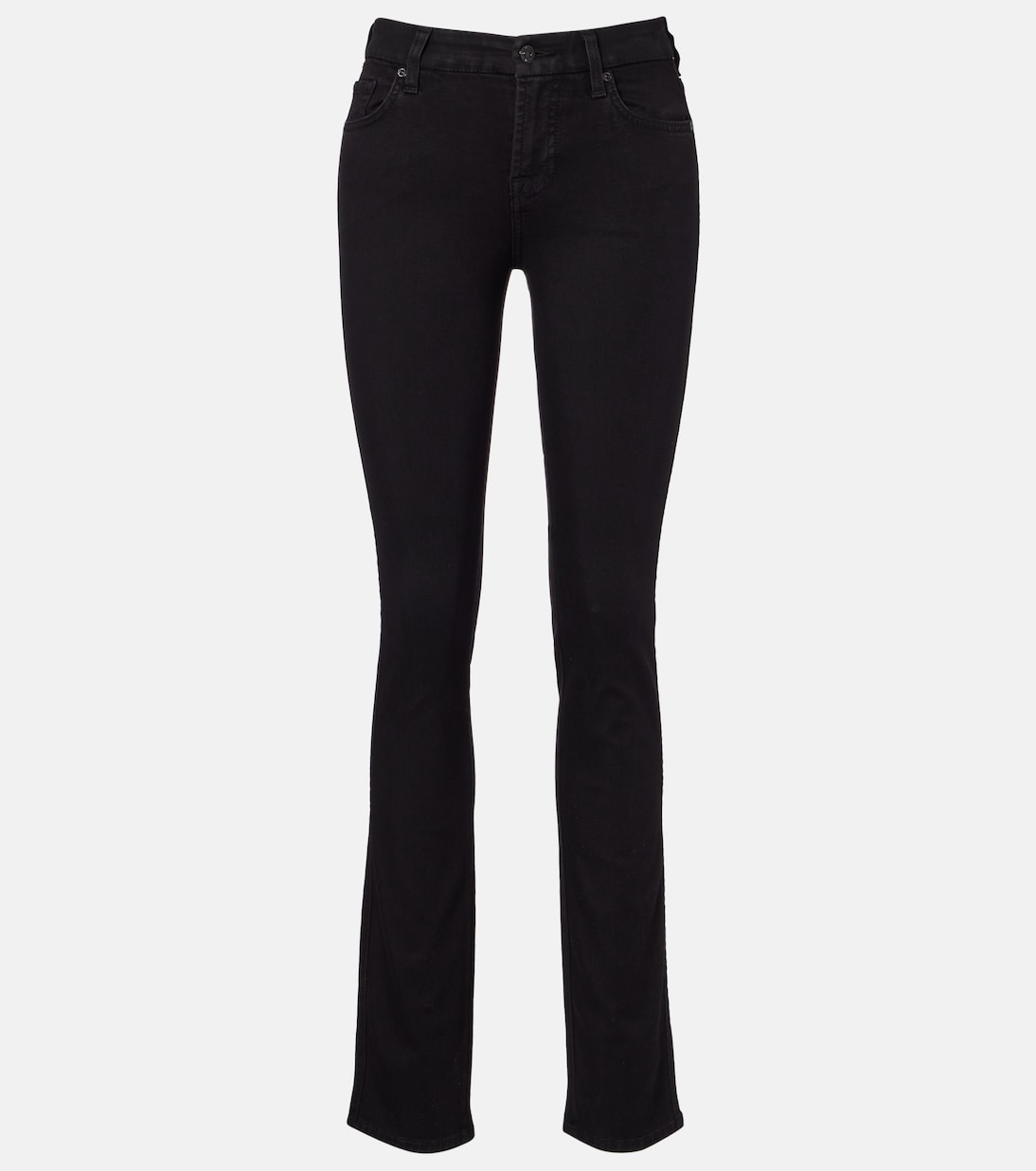 Kimmie Straight mid-rise slim jeans | 7 For All Mankind