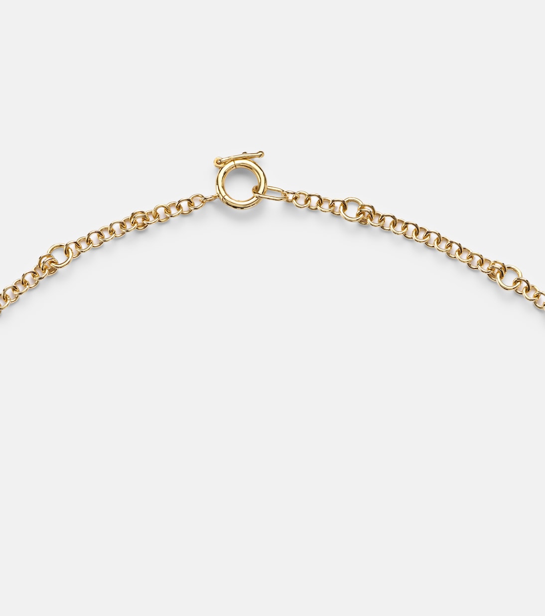 Gravity Arc 18kt gold necklace with diamonds | Spinelli Kilcollin