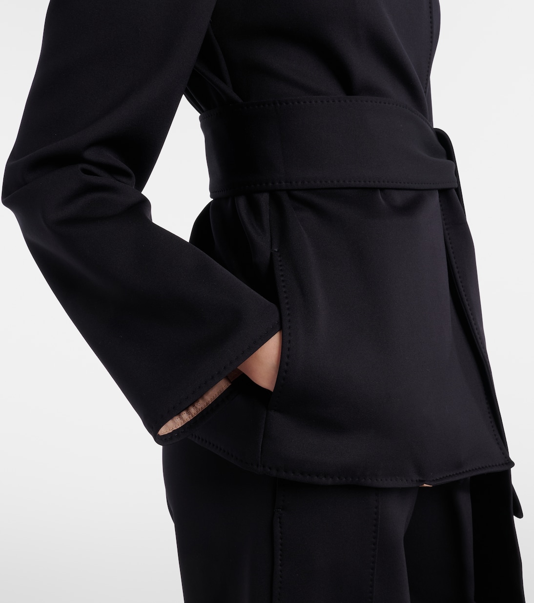 Talamo belted jersey blazer | Max Mara
