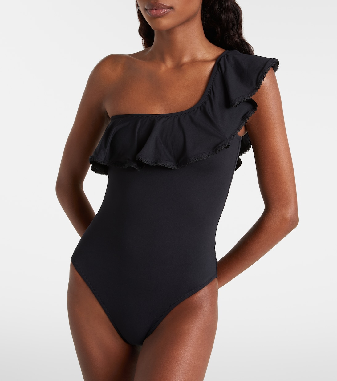 Tennessee ruffled one-shoulder swimsuit | Melissa Odabash