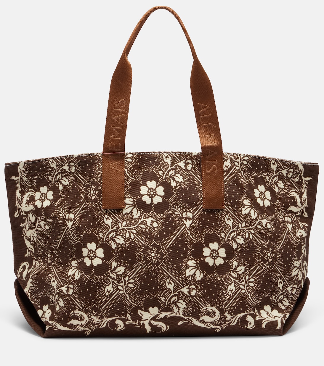 Floral canvas tote bag | Alémais