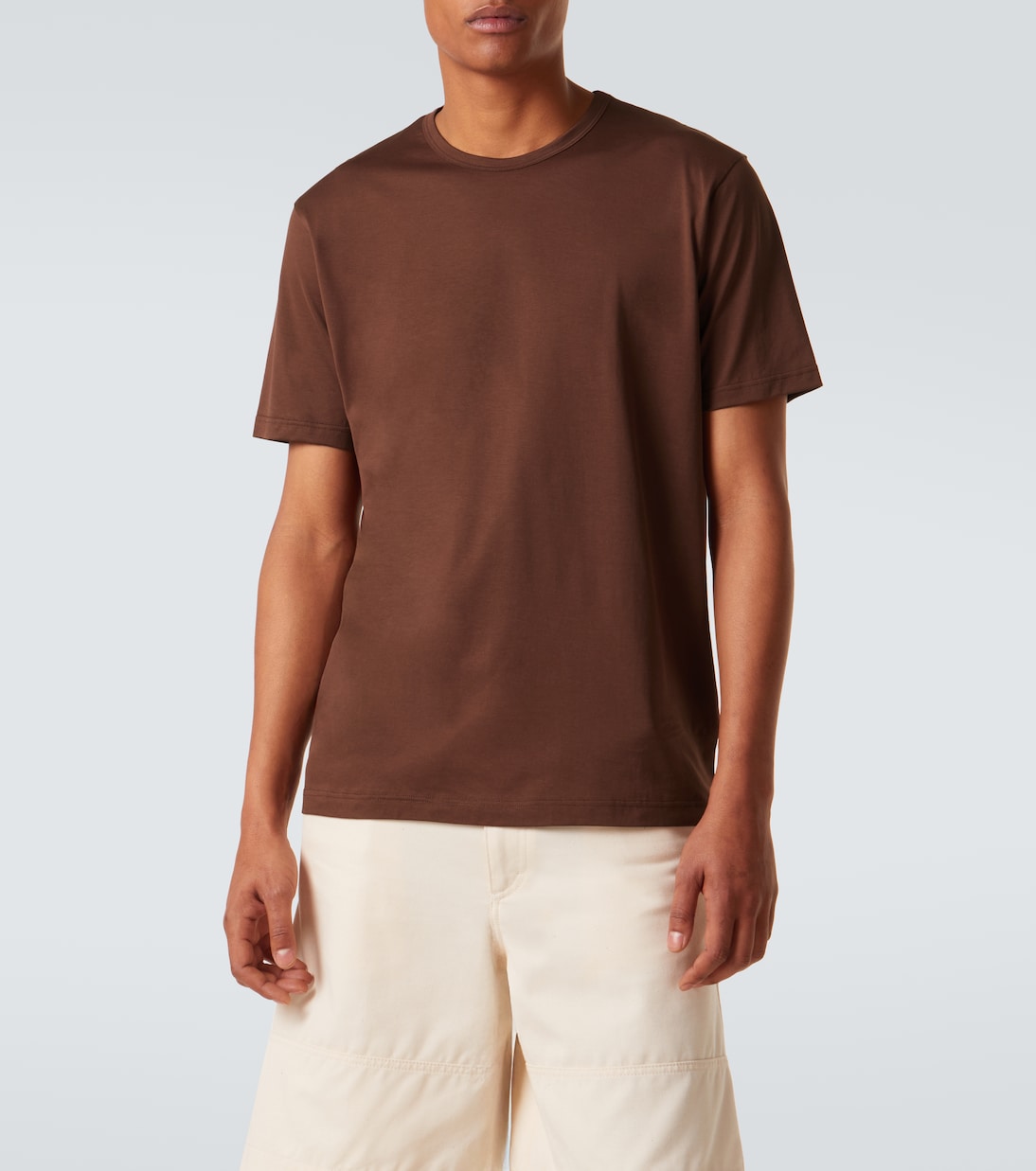 T-Shirt aus Baumwoll-Jersey | Sunspel