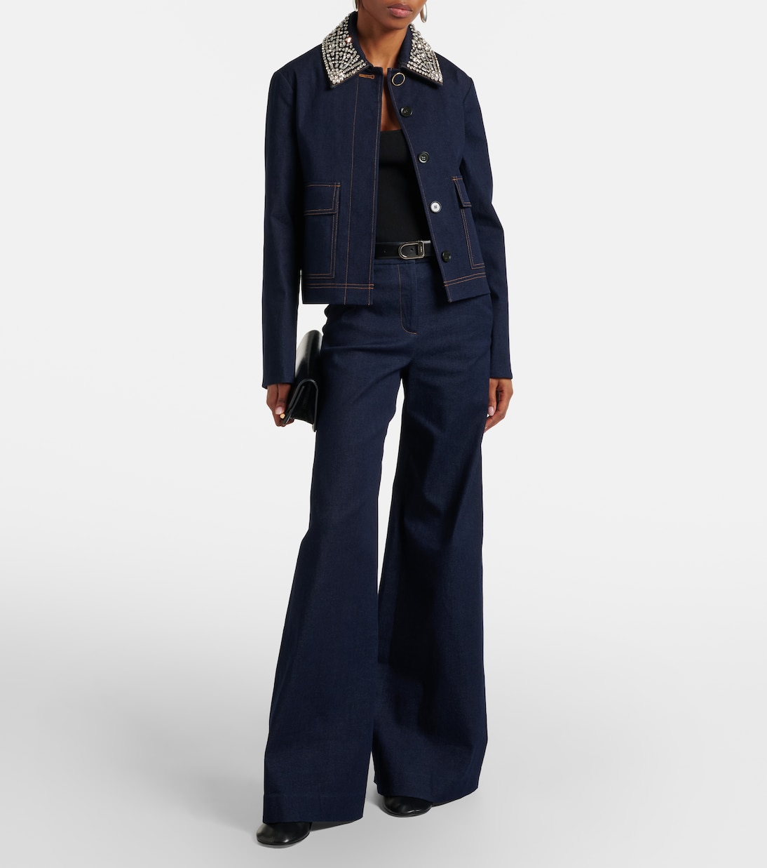 Jeans anchos Crue | Veronica Beard