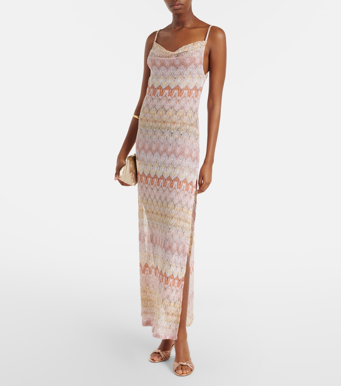 Robe longue en lamé | Missoni