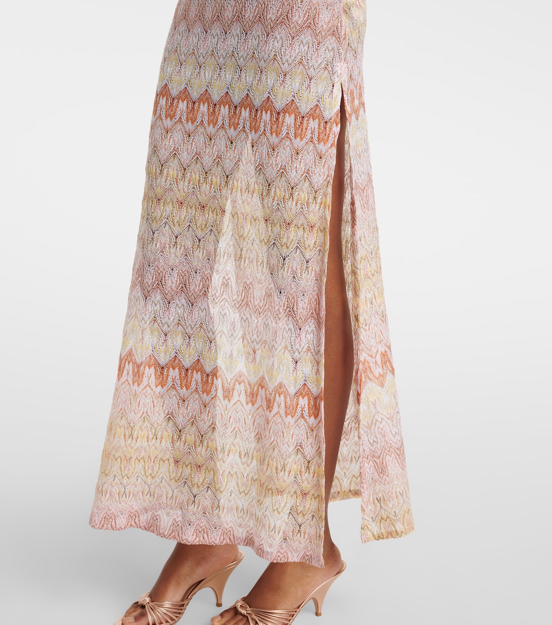 Robe longue en lamé | Missoni