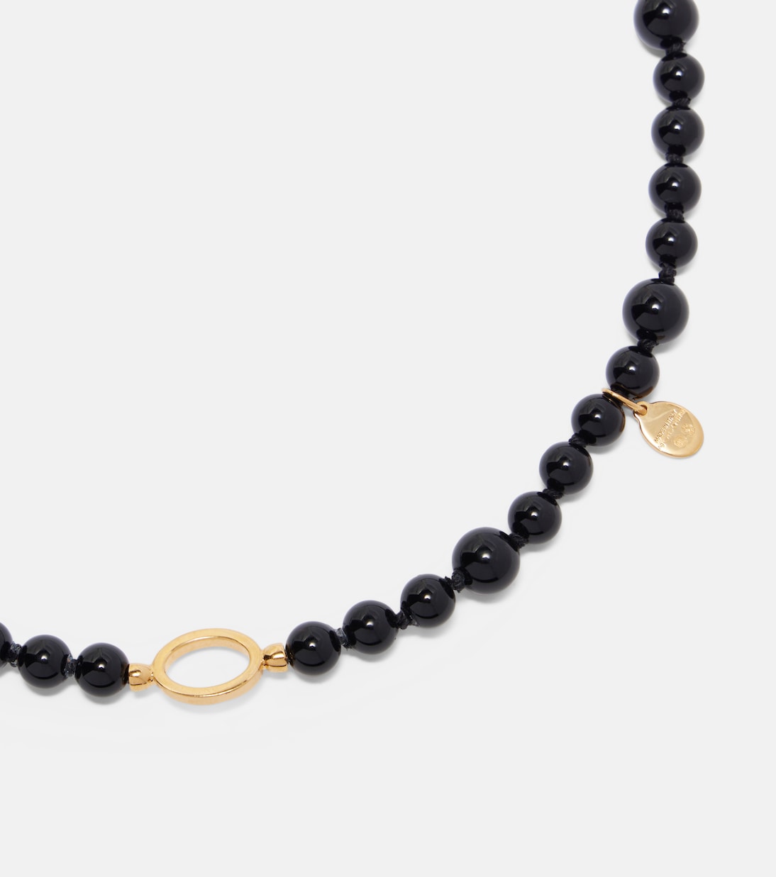 Halskette Infinity mit Onyx | Toteme