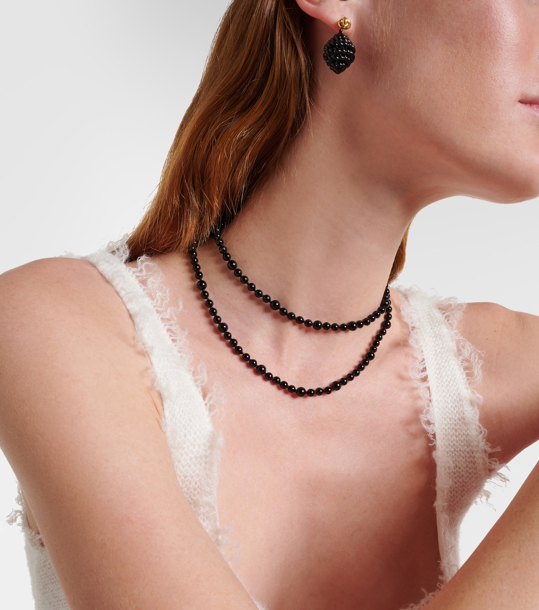 Halskette Infinity mit Onyx | Toteme