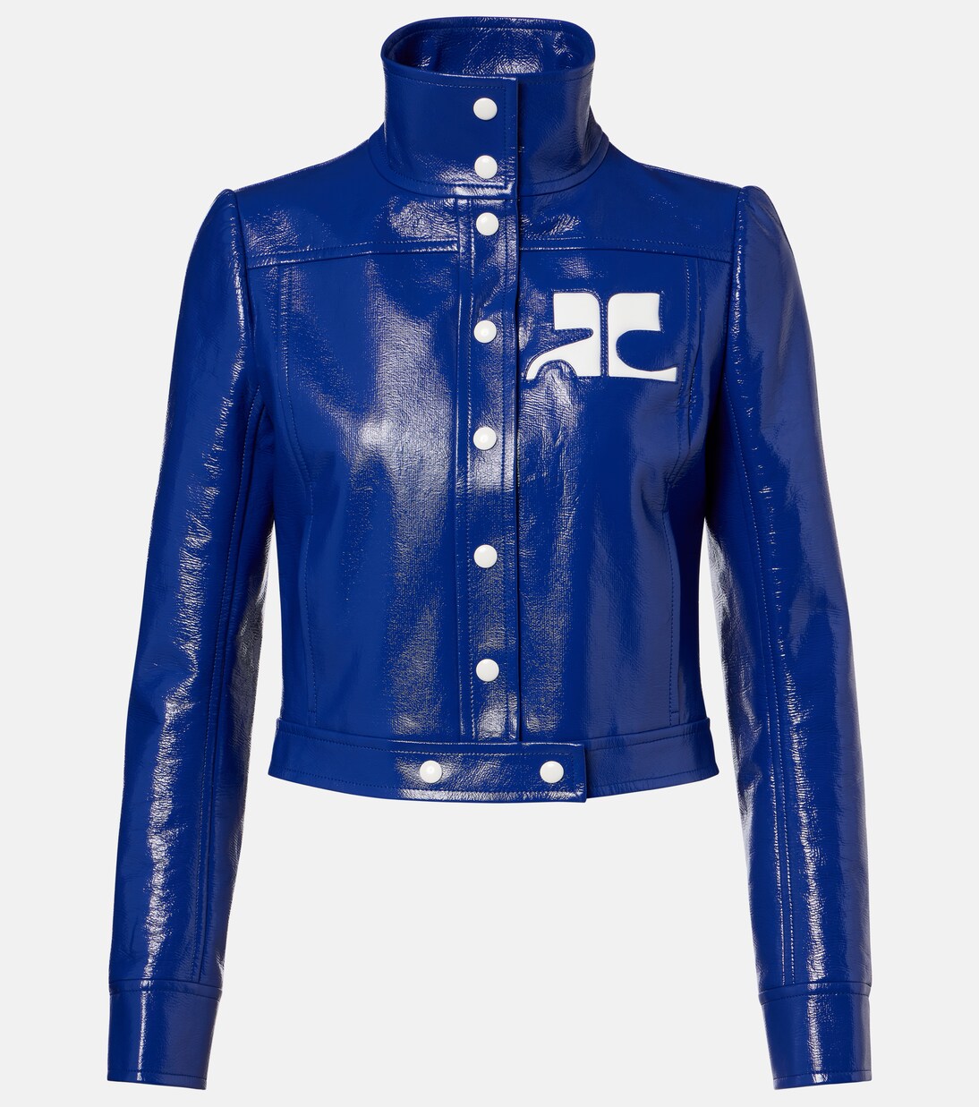 Reedition vinyl jacket | Courrèges