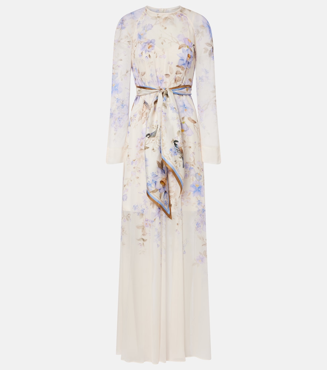 Luna belted floral maxi dress | Zimmermann