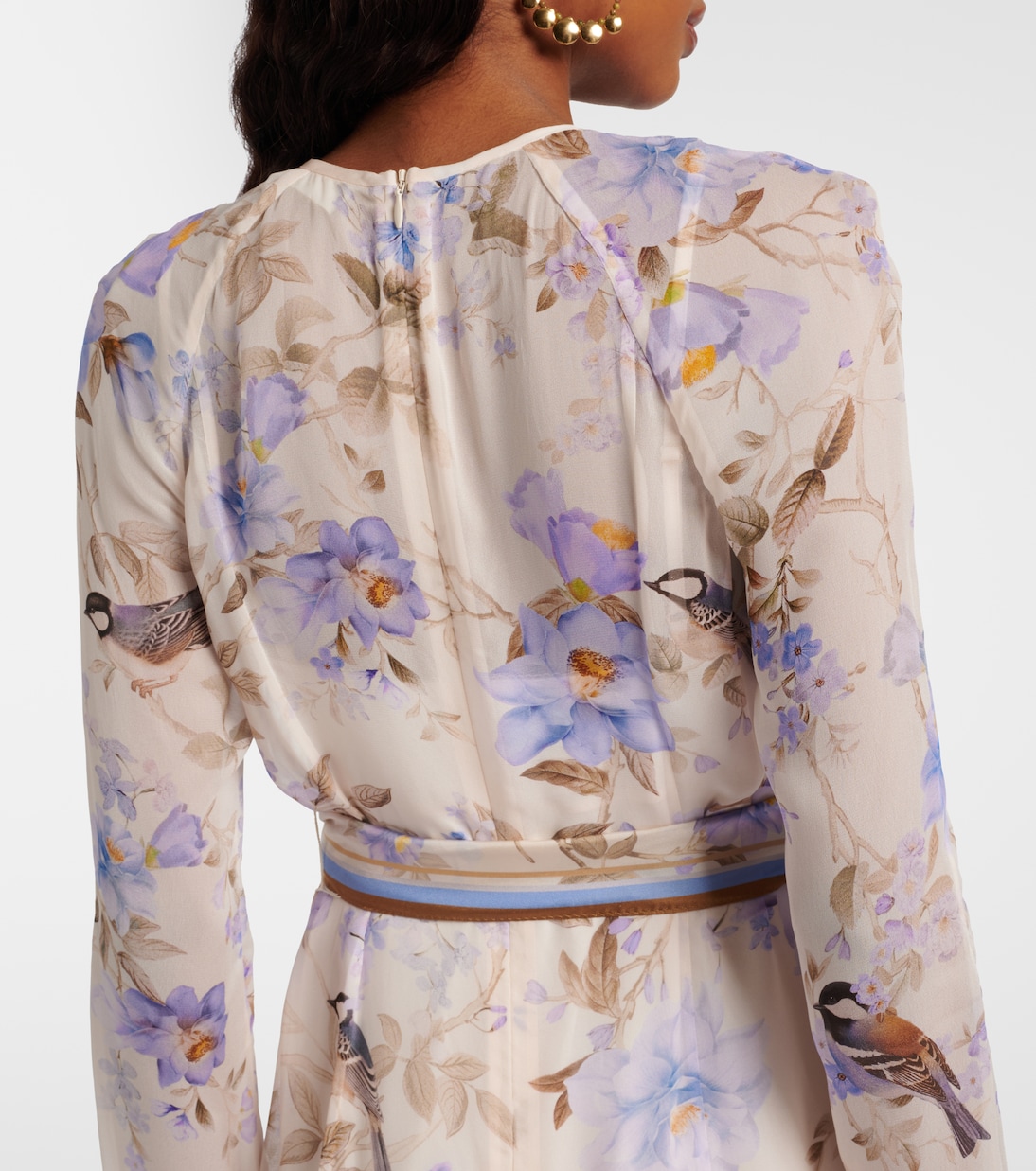 Luna belted floral maxi dress | Zimmermann