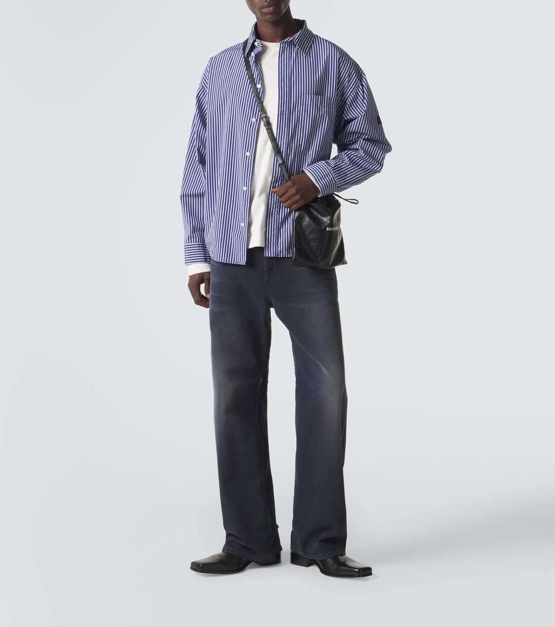 Patent leather crossbody bag | Balenciaga