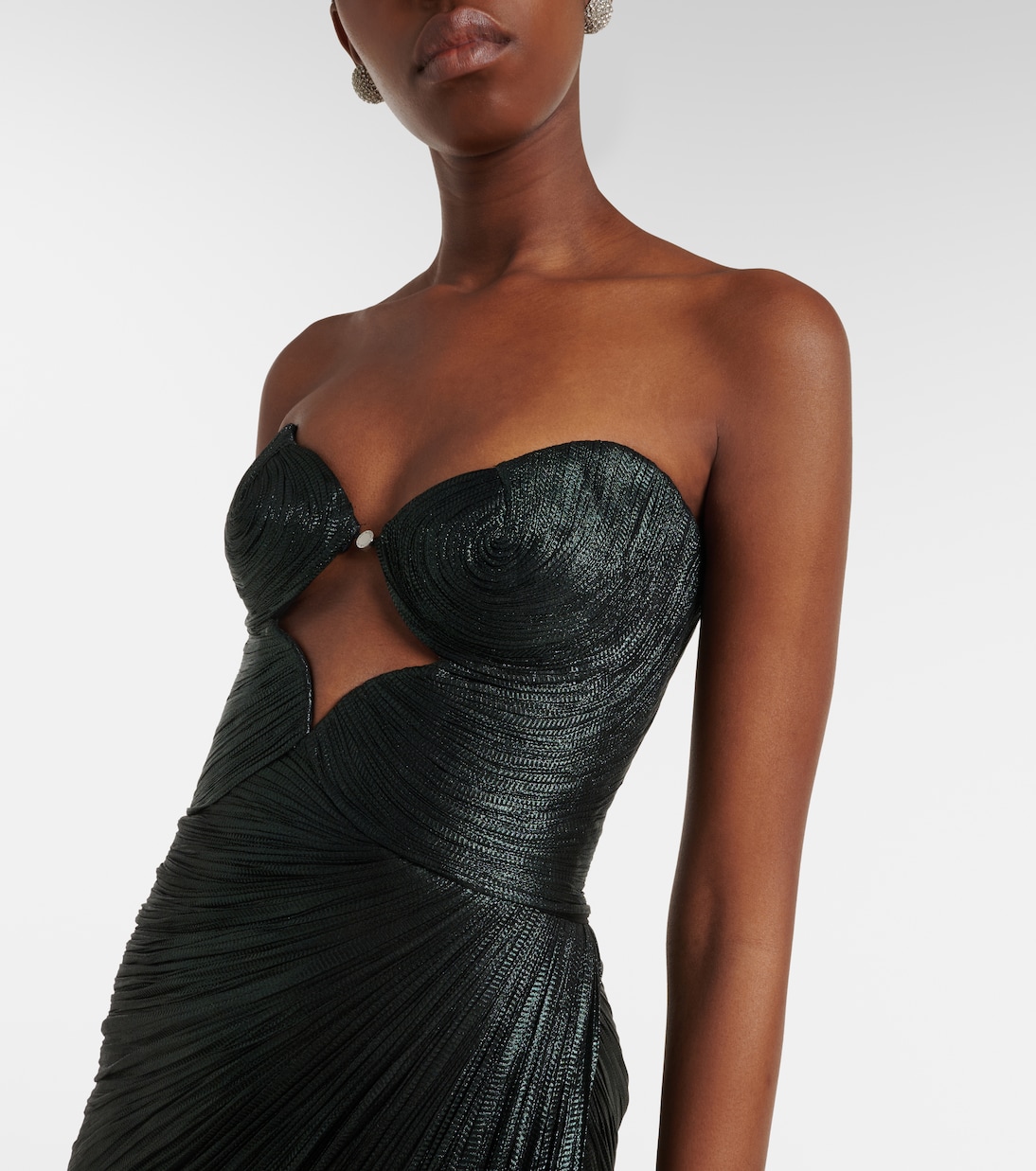 Abito bustier Amisha in tulle  | Maria Lucia Hohan