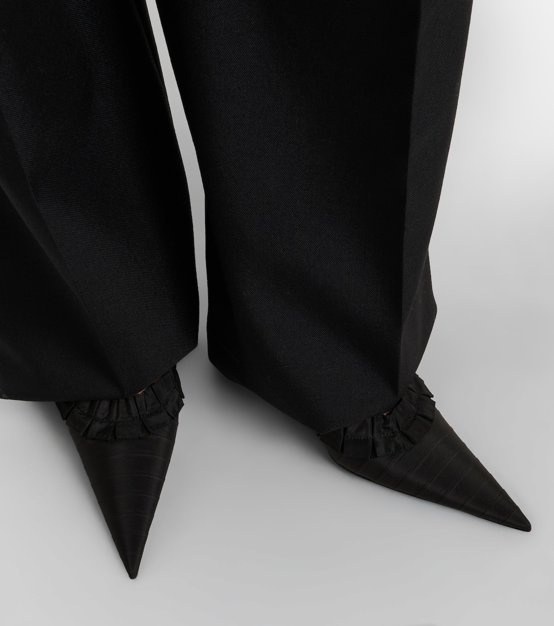 Mules Madeleine aus Taft | Saint Laurent