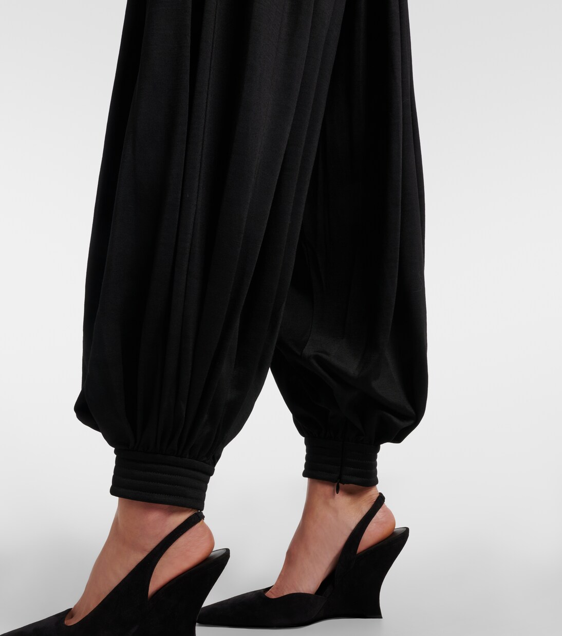 Wool-blend balloon pants | Alaïa
