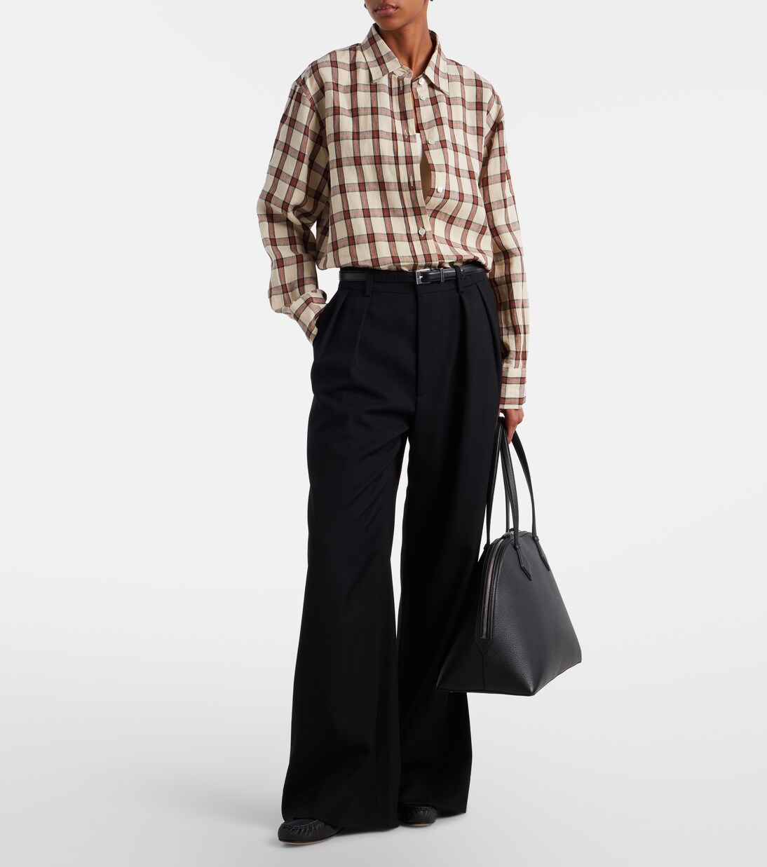 Harnick Medium leather shoulder bag | A.Emery