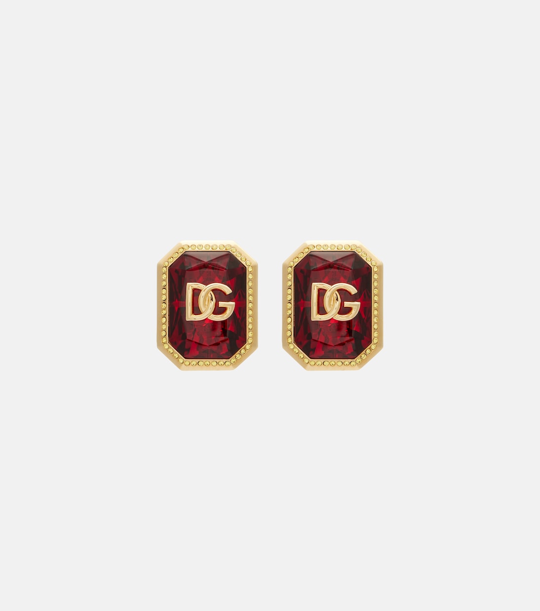 DG embellished clip-on earrings | Dolce&Gabbana