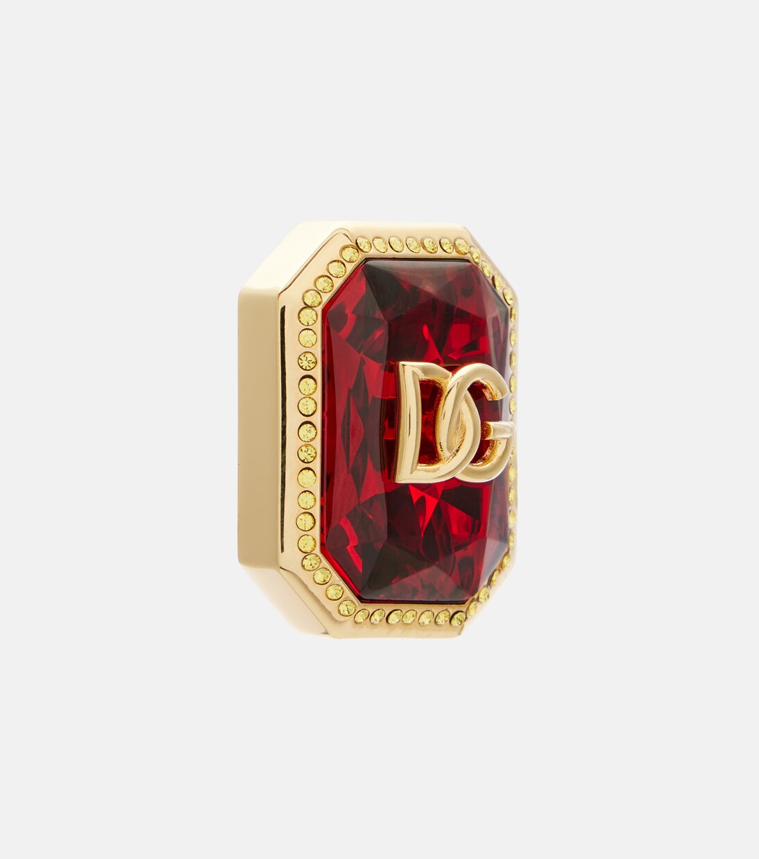 DG embellished clip-on earrings | Dolce&Gabbana