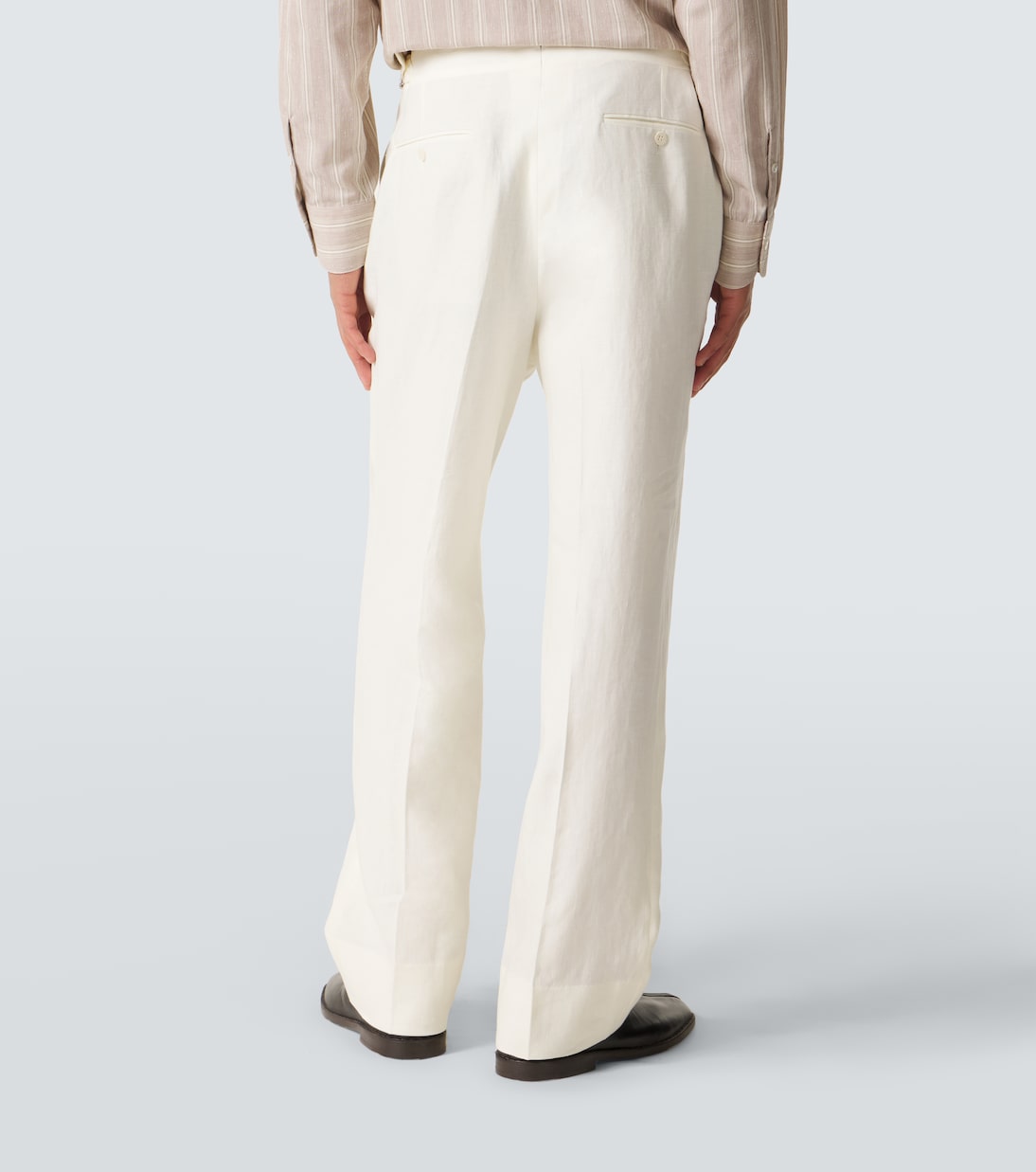 Gerade Hose aus Leinen | Stòffa