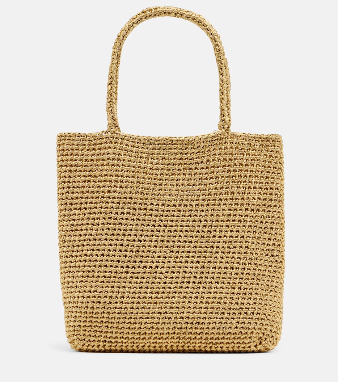 Cecily Small metallic-effect tote bag | The Row