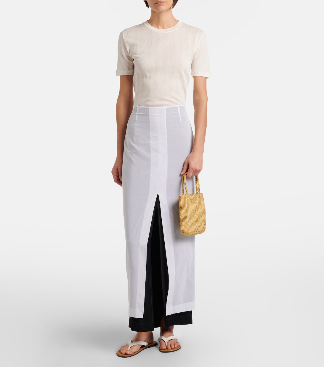 Cecily Small metallic-effect tote bag | The Row