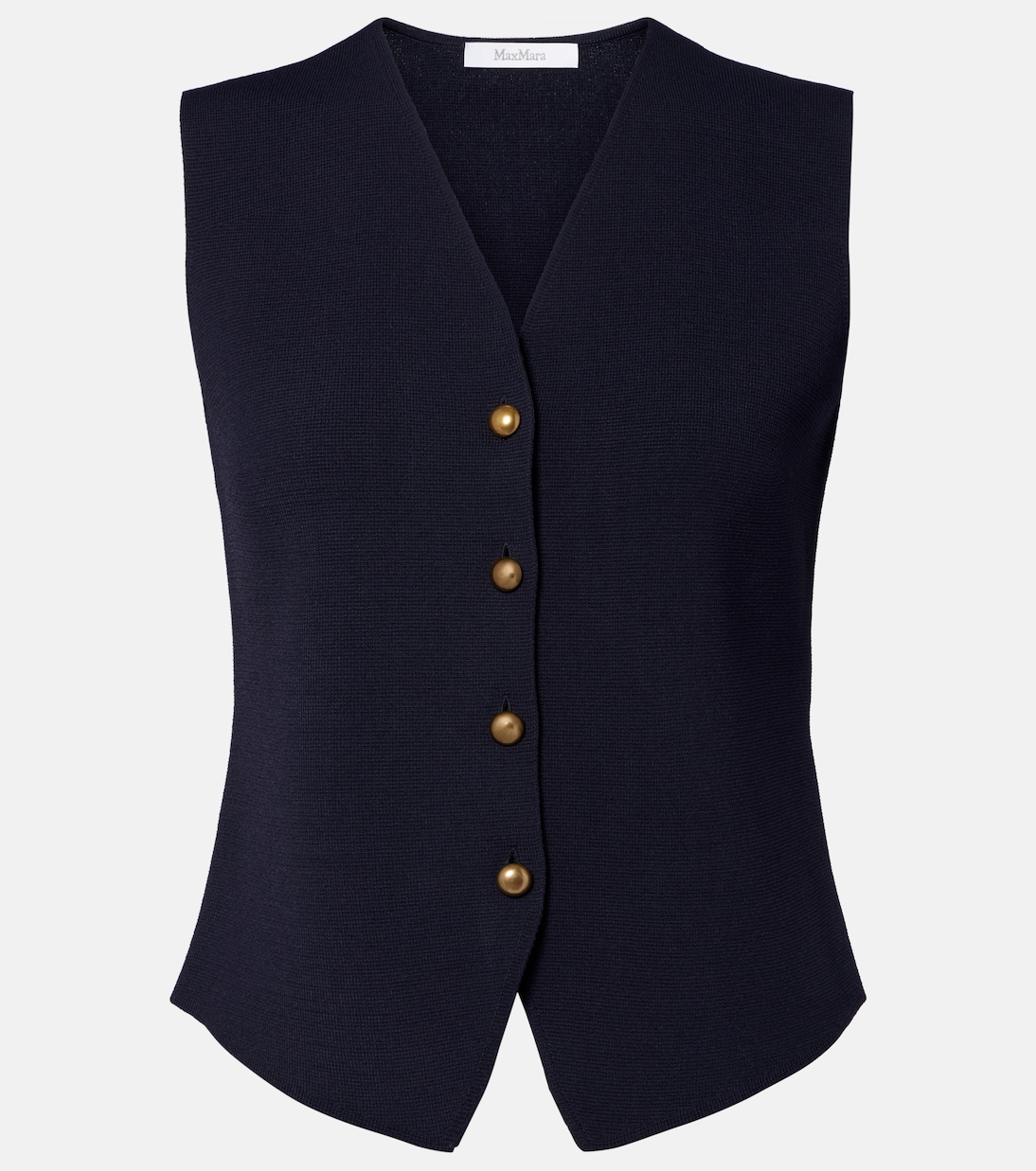 Gilet en crêpe | Max Mara