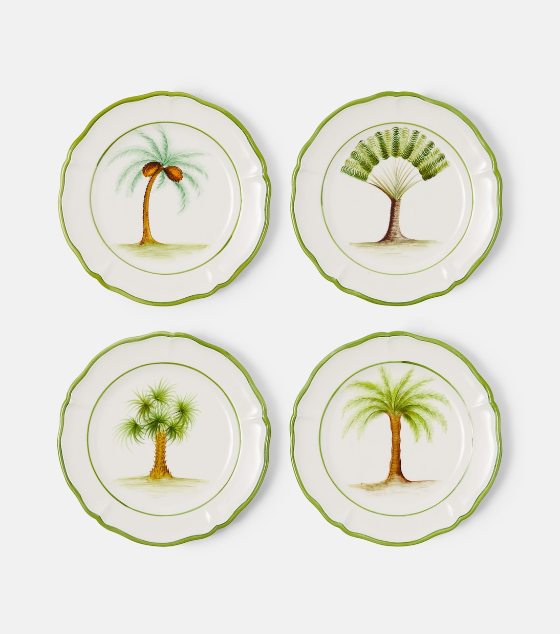 Set aus vier Speisetellern | Les-Ottomans