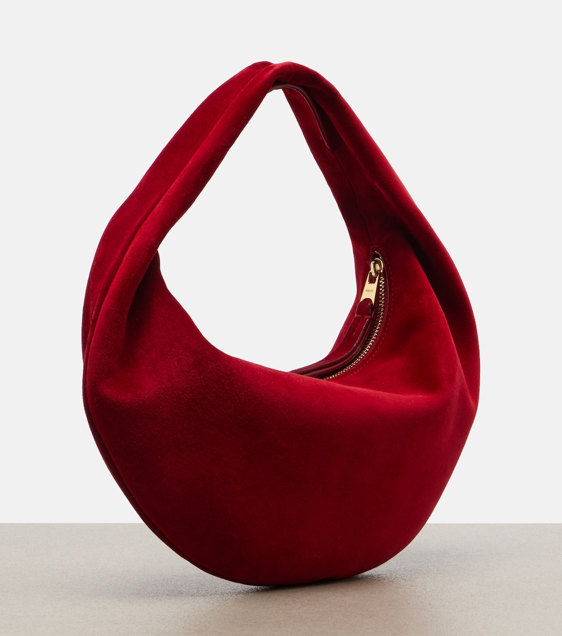 Olivia Mini suede shoulder bag | Khaite