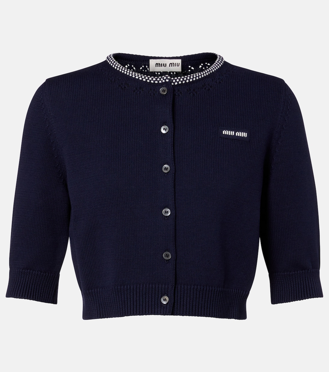 Cardigan aus Baumwolle | Miu Miu