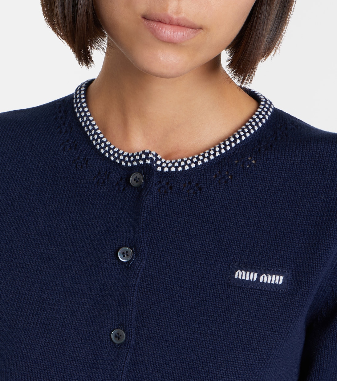 Cardigan aus Baumwolle | Miu Miu