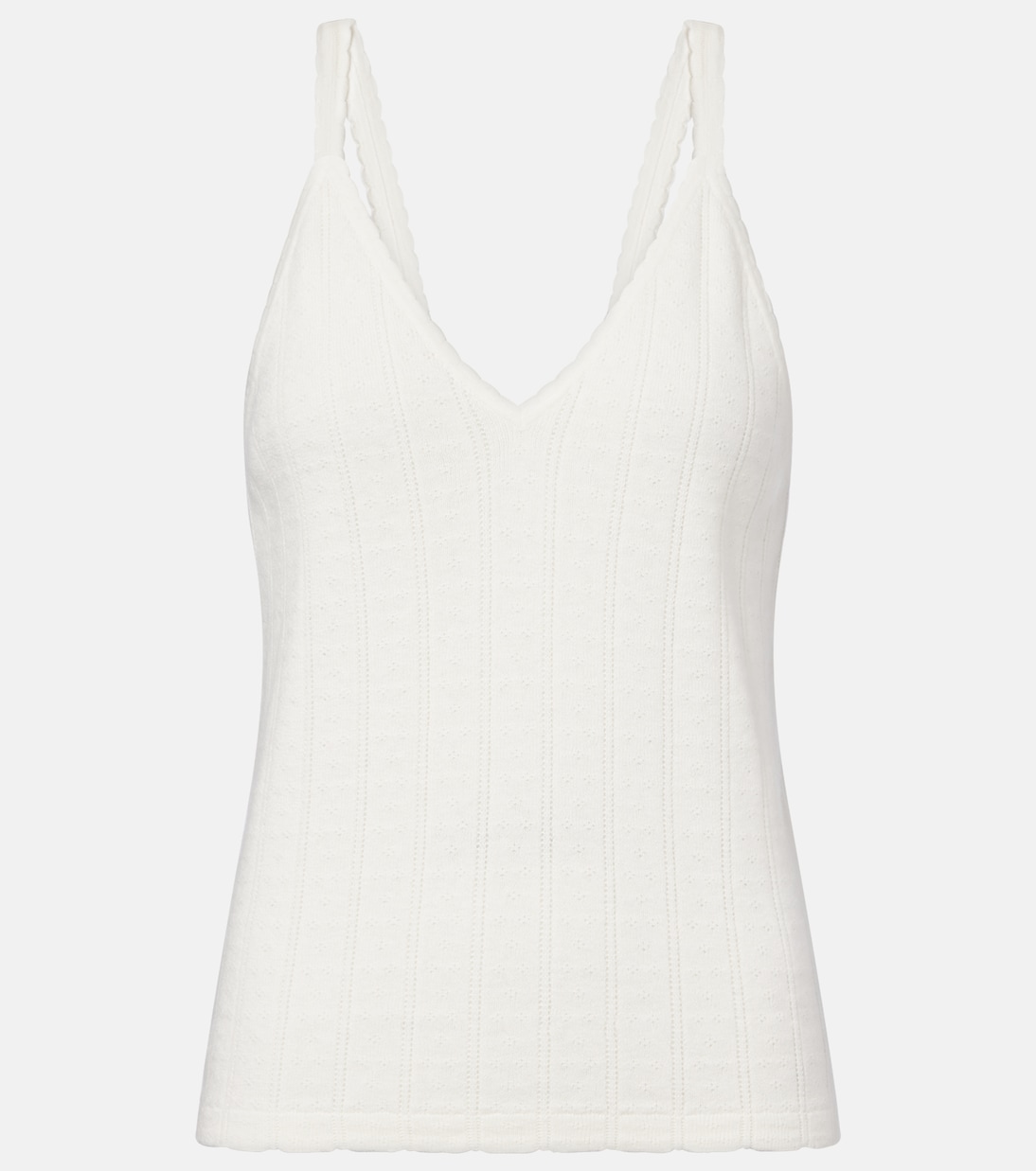 Suni cotton and cashmere tank top | Lisa Yang