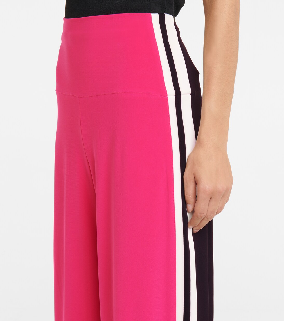 Pantalon ample à taille haute | Norma Kamali