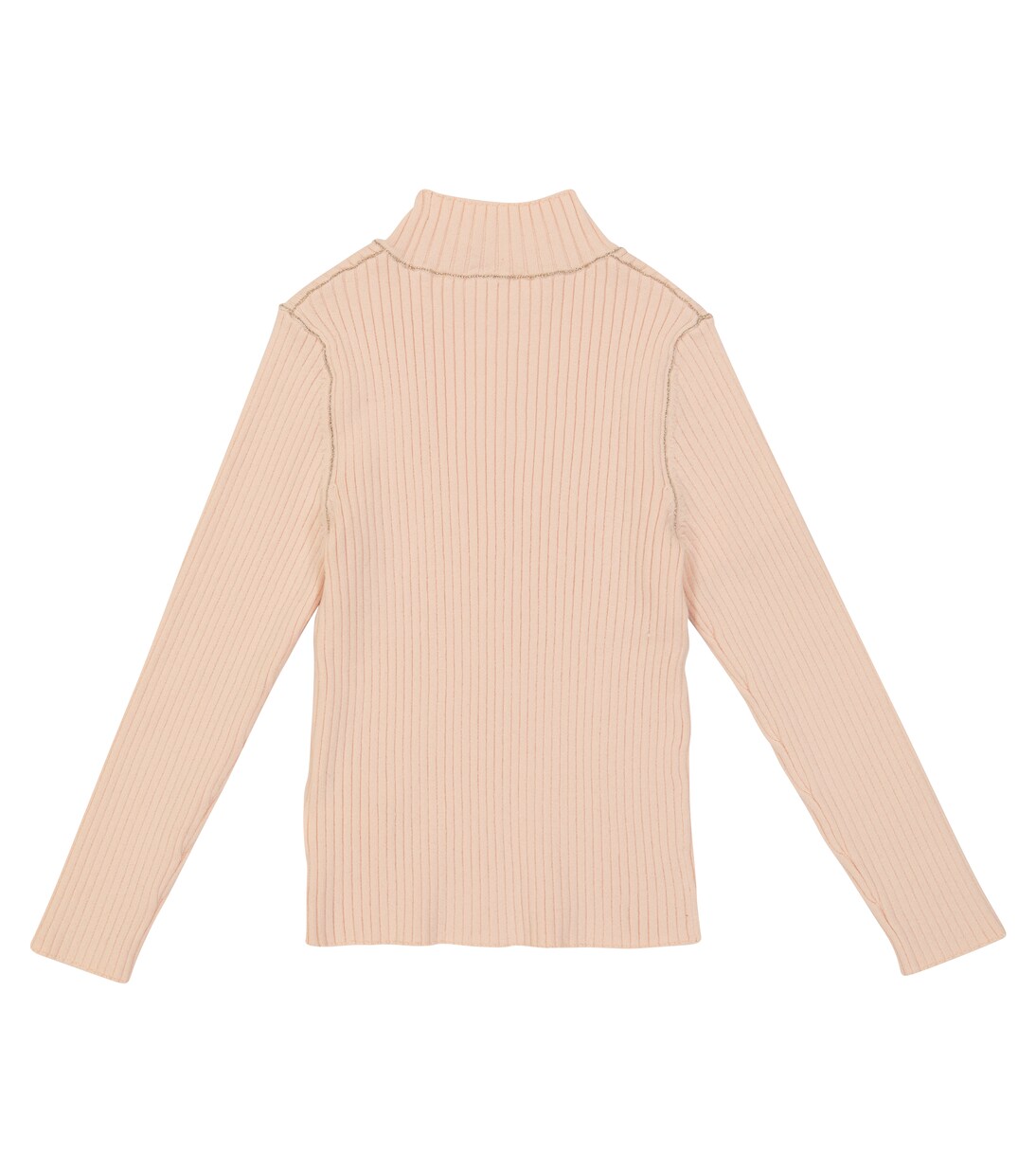 Pull à col montant en coton mélangé | Chloé Kids