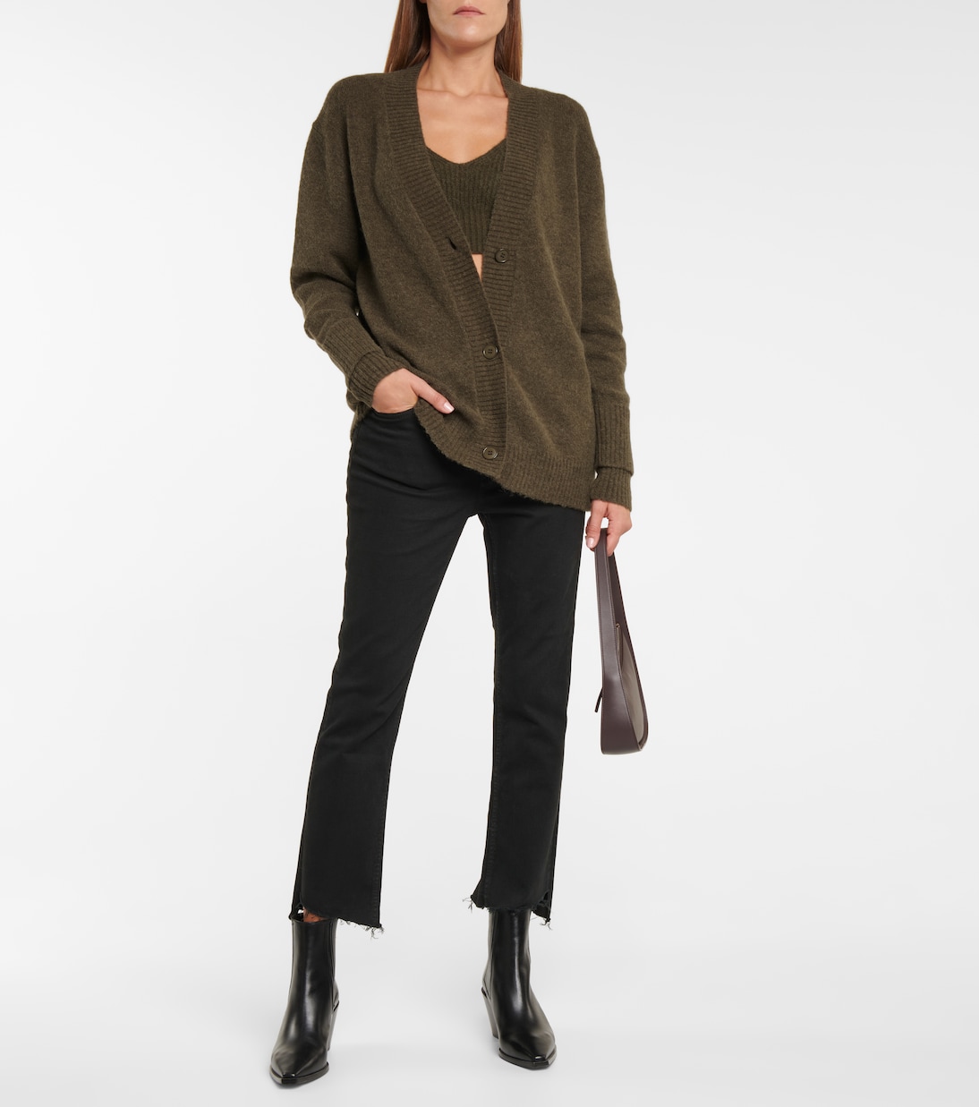 Brassière Cosy Silhouettes en alpaga mélangé | Dorothee Schumacher