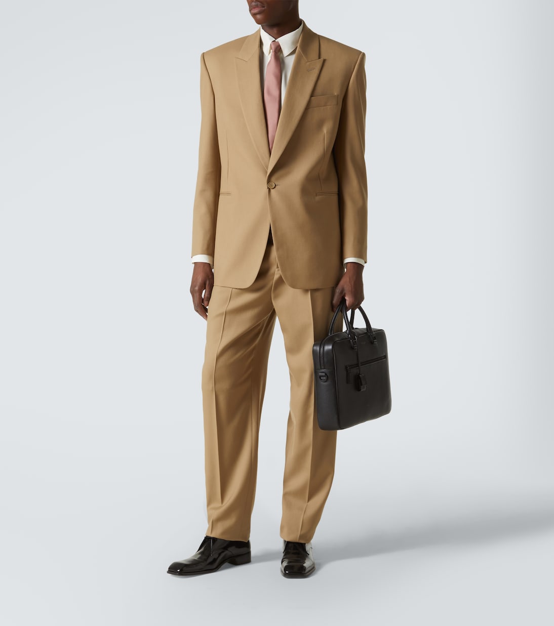 Serviette Sac de Jour en cuir | Saint Laurent