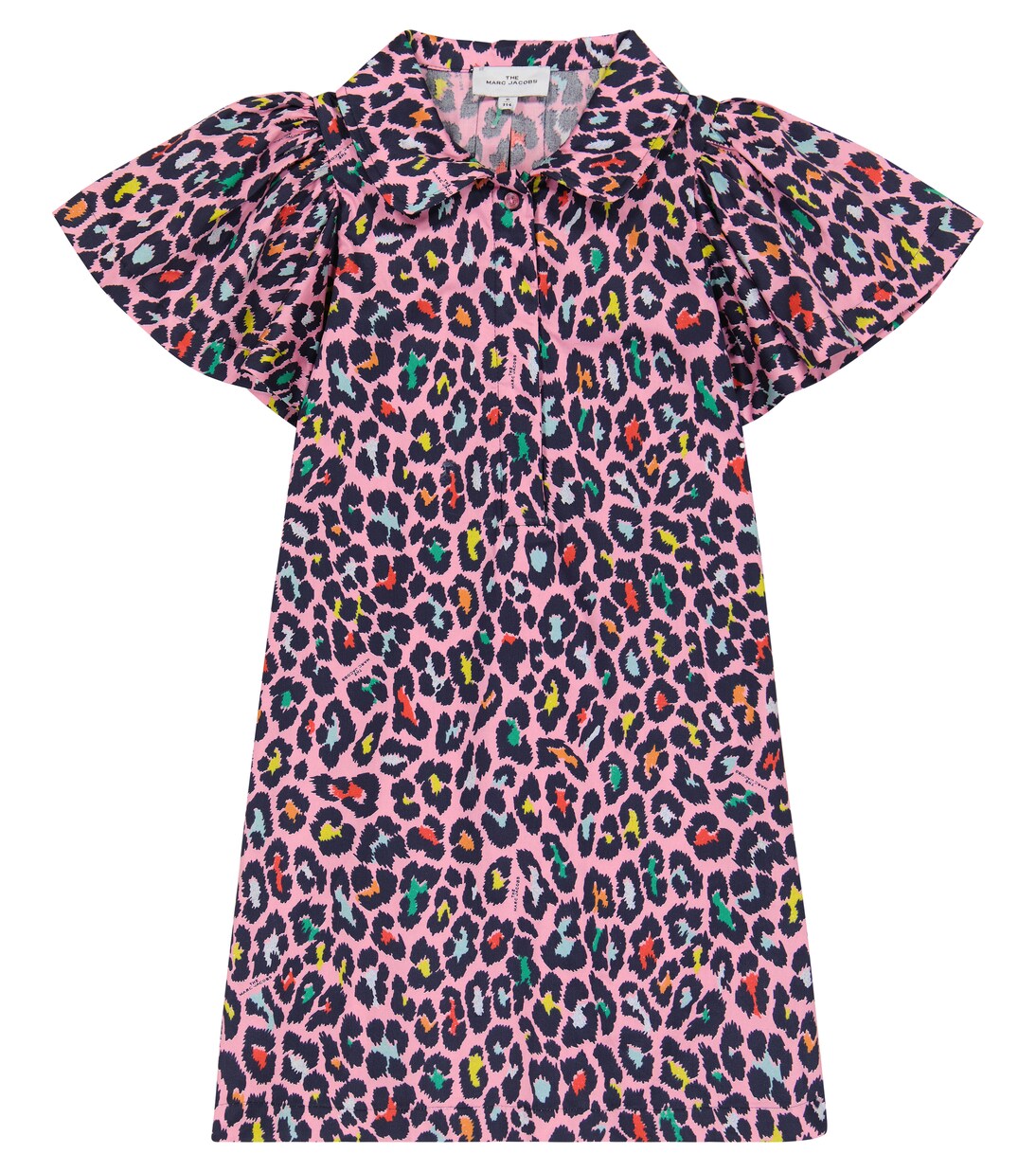 Leopard printed cotton dress | Marc Jacobs Kids