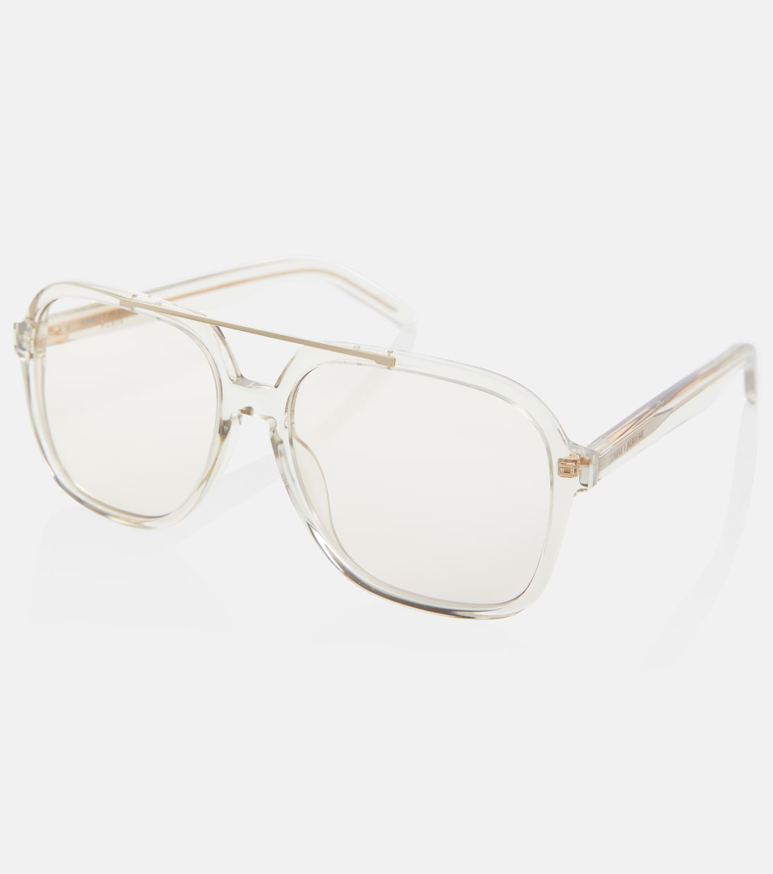 Aviator acetate sunglasses | Saint Laurent