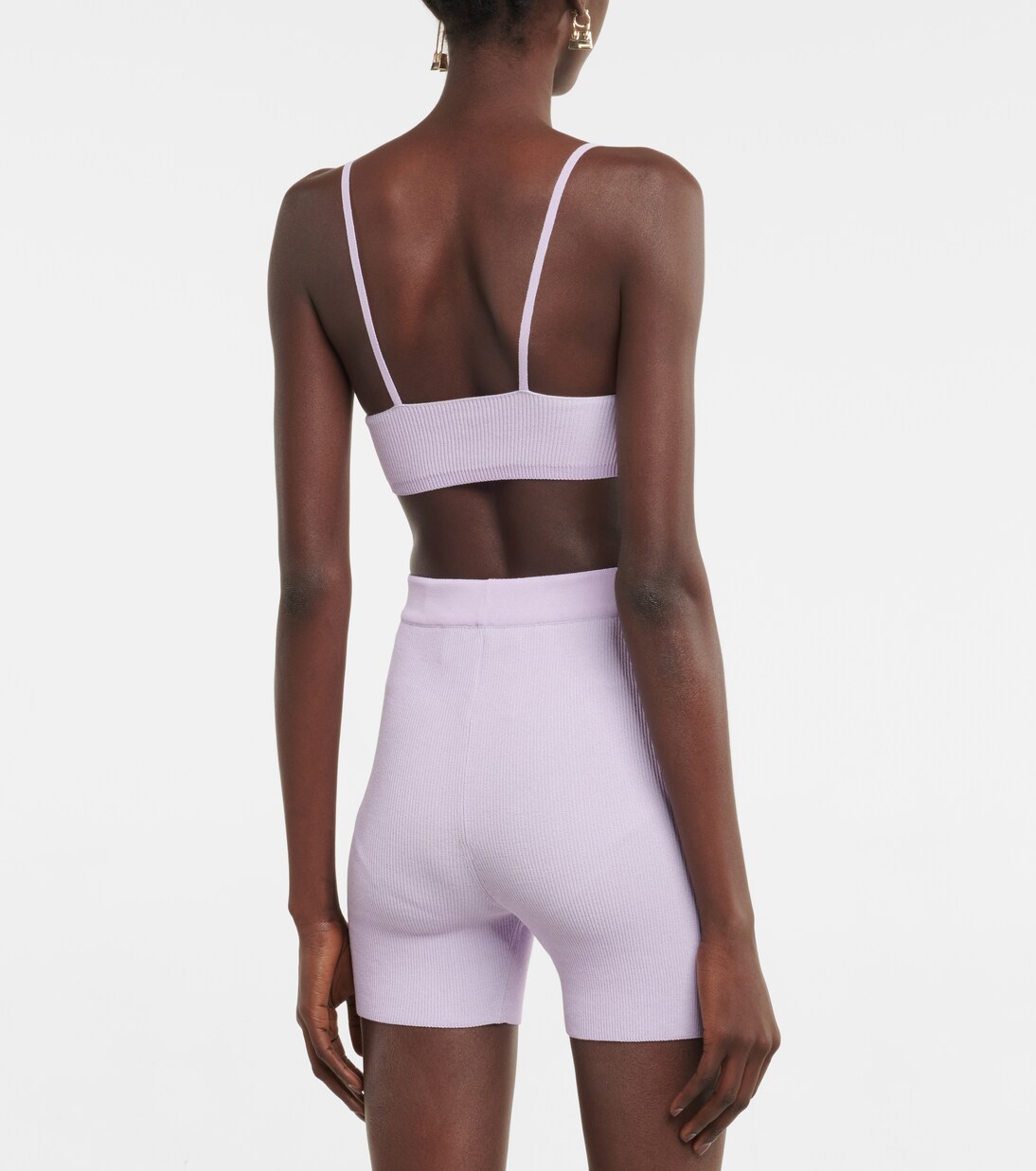Shorts Le Short Arancia aus Strick | Jacquemus