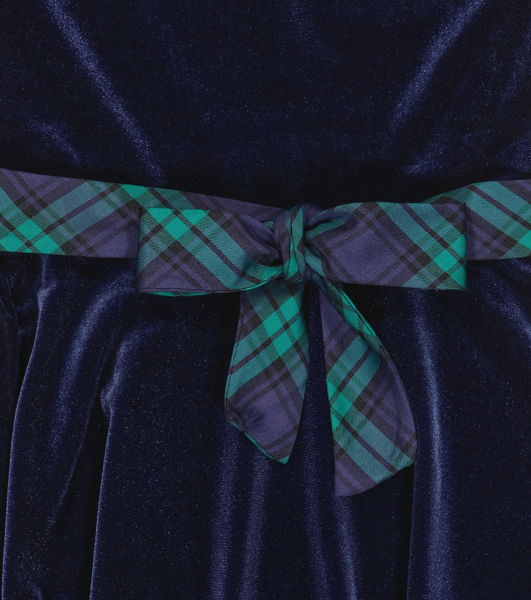 Robe en velours | Polo Ralph Lauren Kids