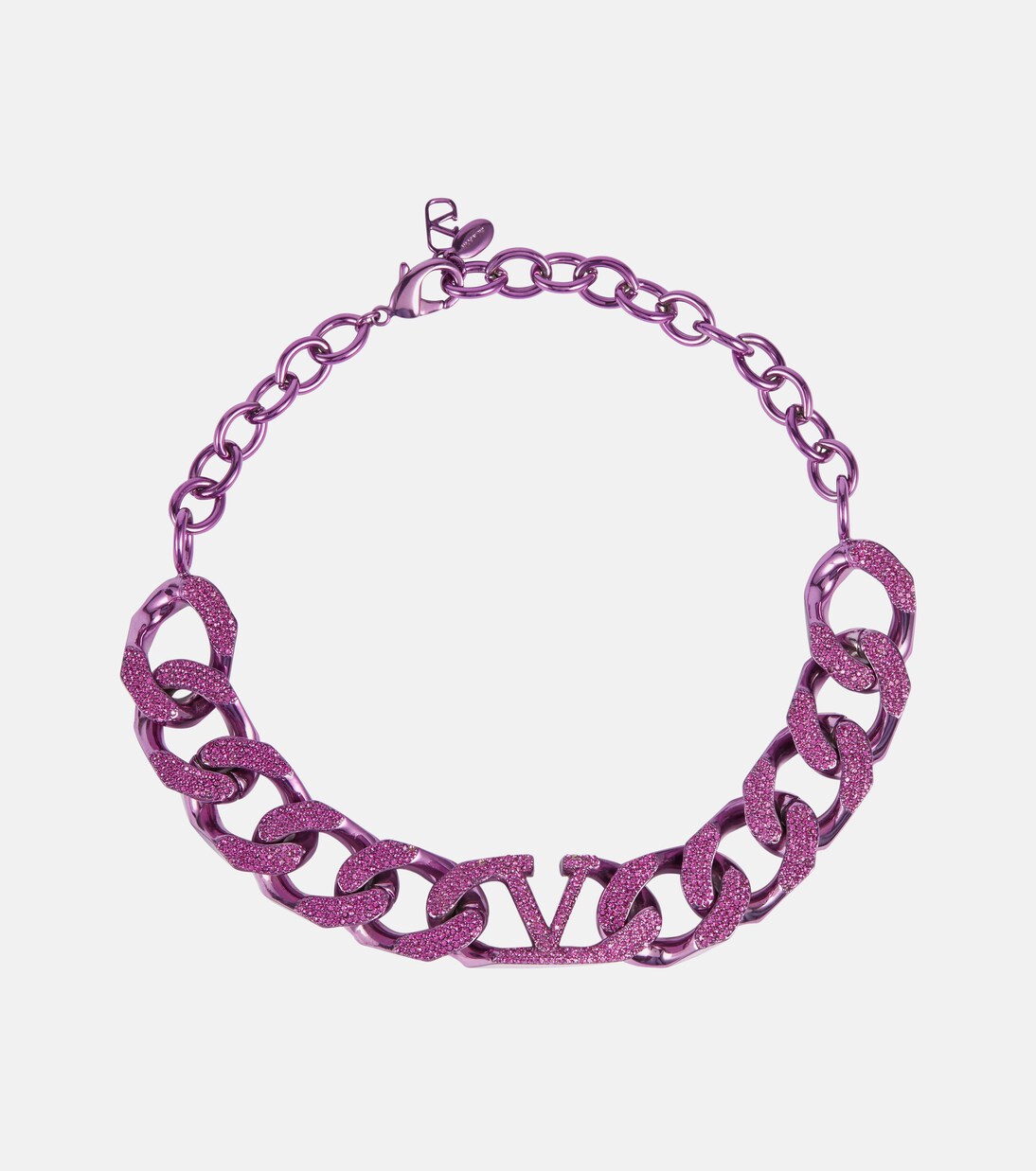 Choker VLogo mit Kristallen | Valentino