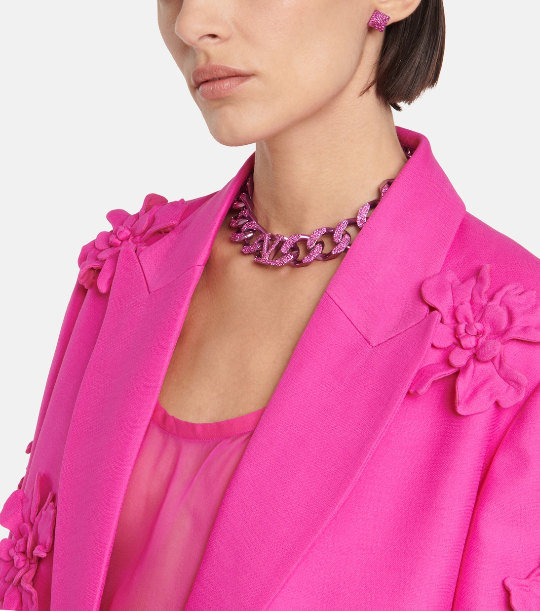 Choker VLogo mit Kristallen | Valentino