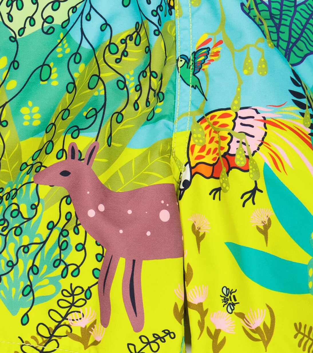 Jim printed twill swim trunks | Vilebrequin Kids