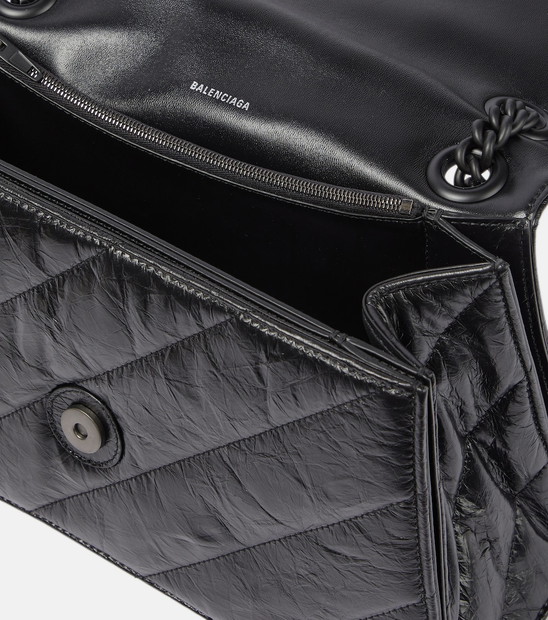 Schultertasche Crush Medium aus Leder | Balenciaga