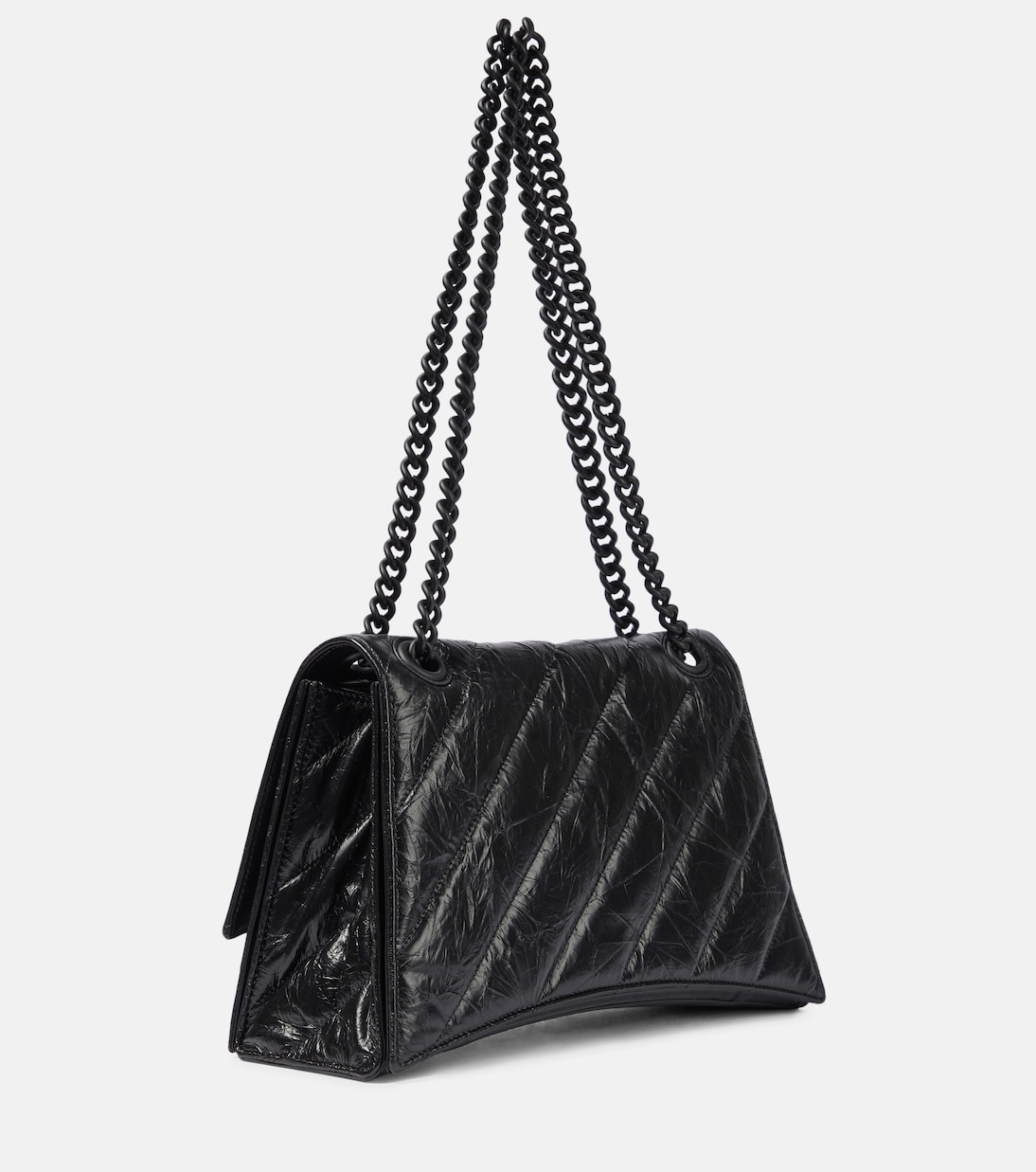 Schultertasche Crush Medium aus Leder | Balenciaga