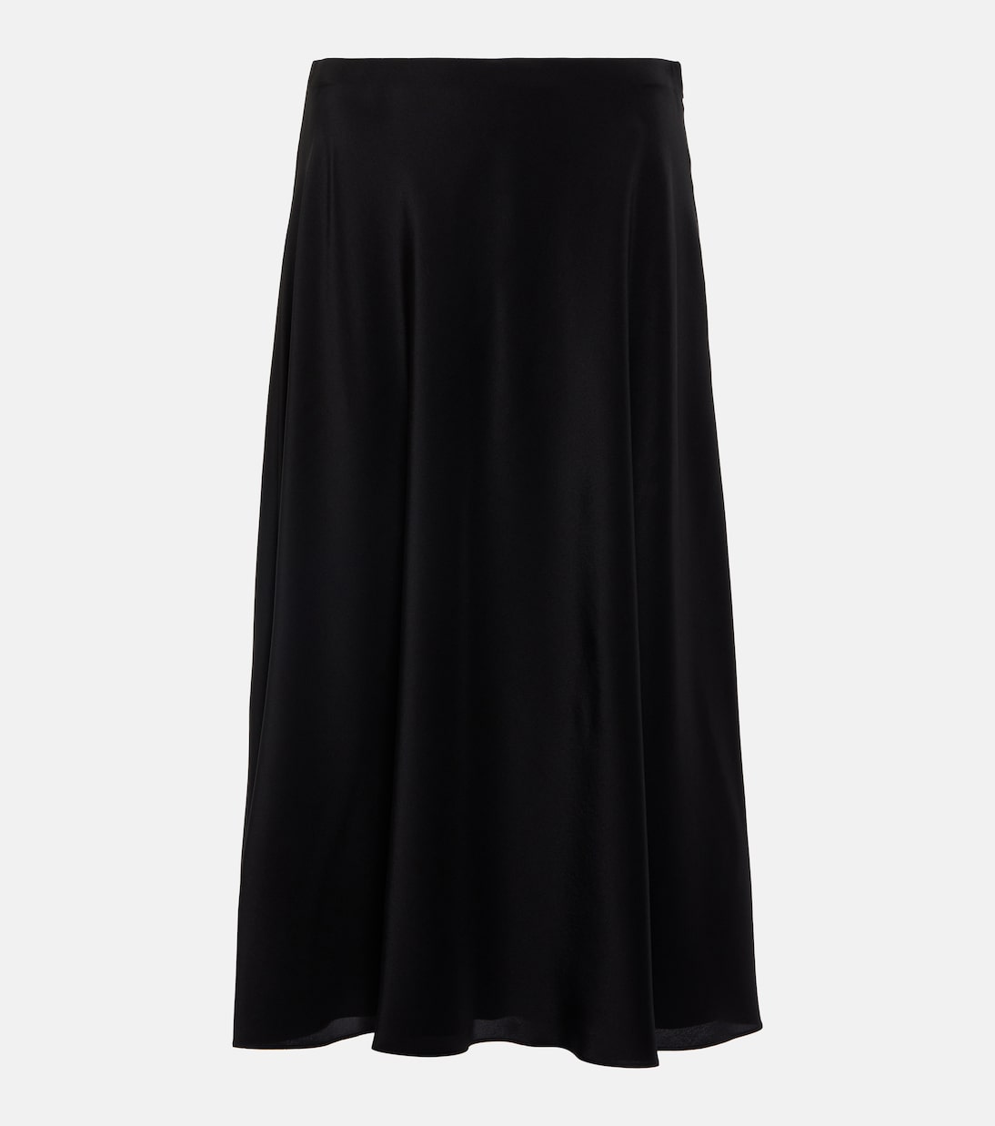 Medela silk satin midi skirt | The Row