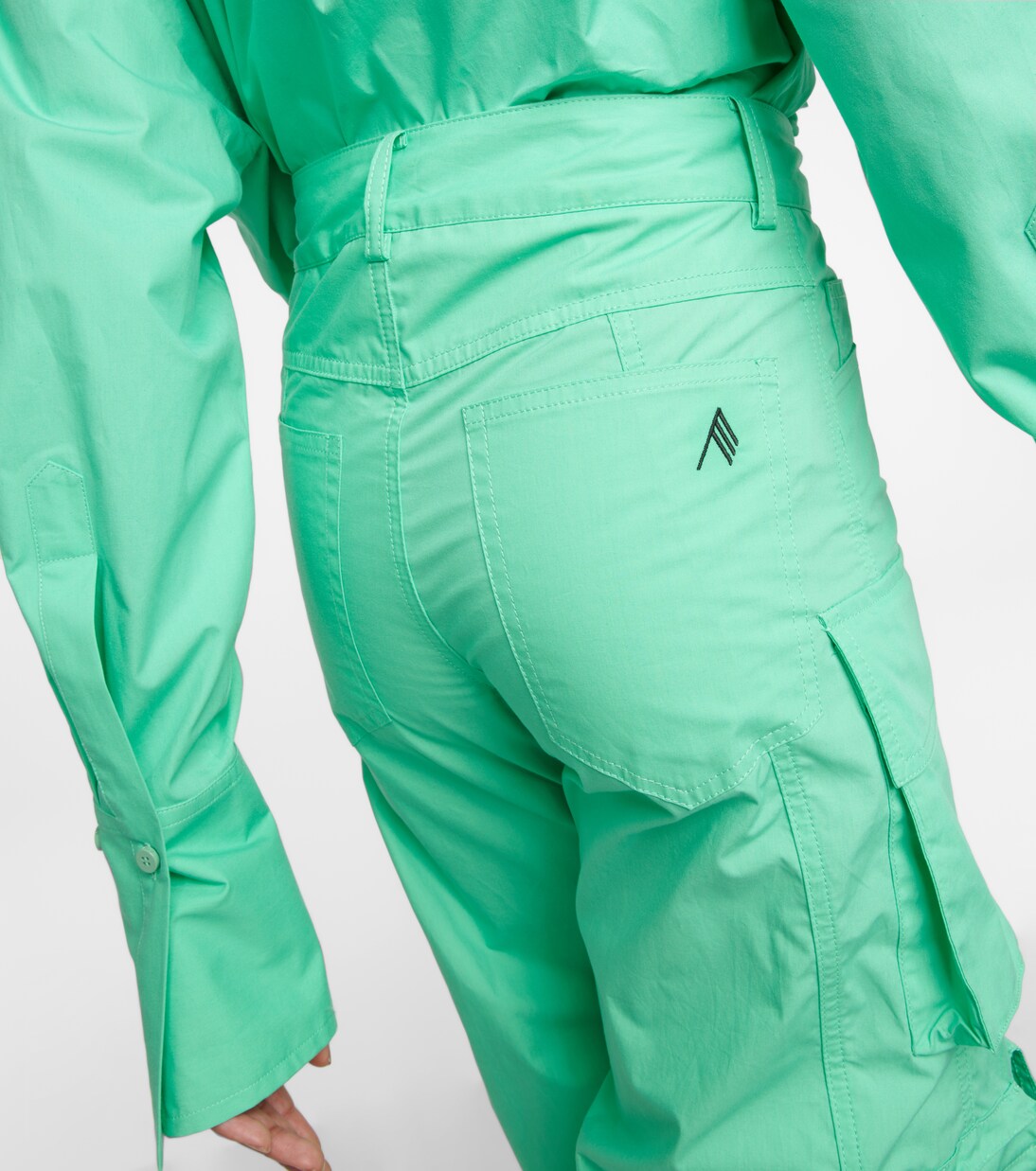 Pantaloni cargo Fern in canvas di cotone | The Attico