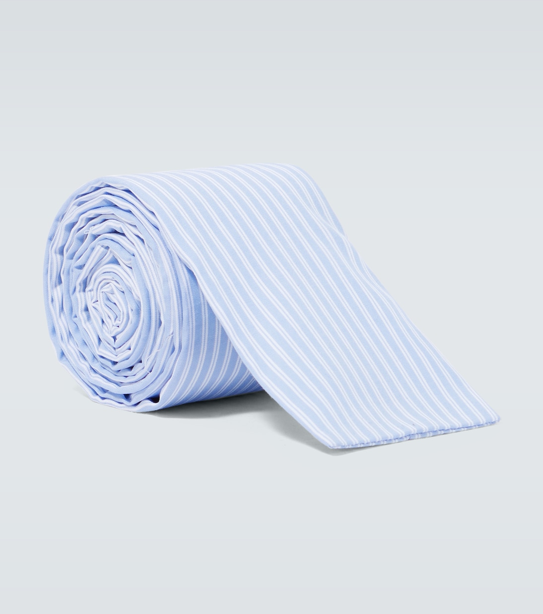 Striped cotton tie | Comme des Garçons Shirt