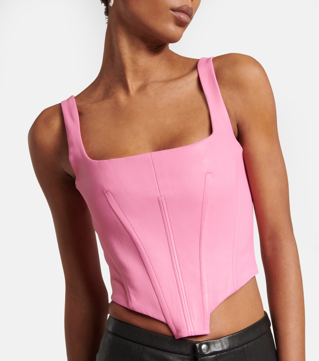 Bustier aus Leder | Stouls