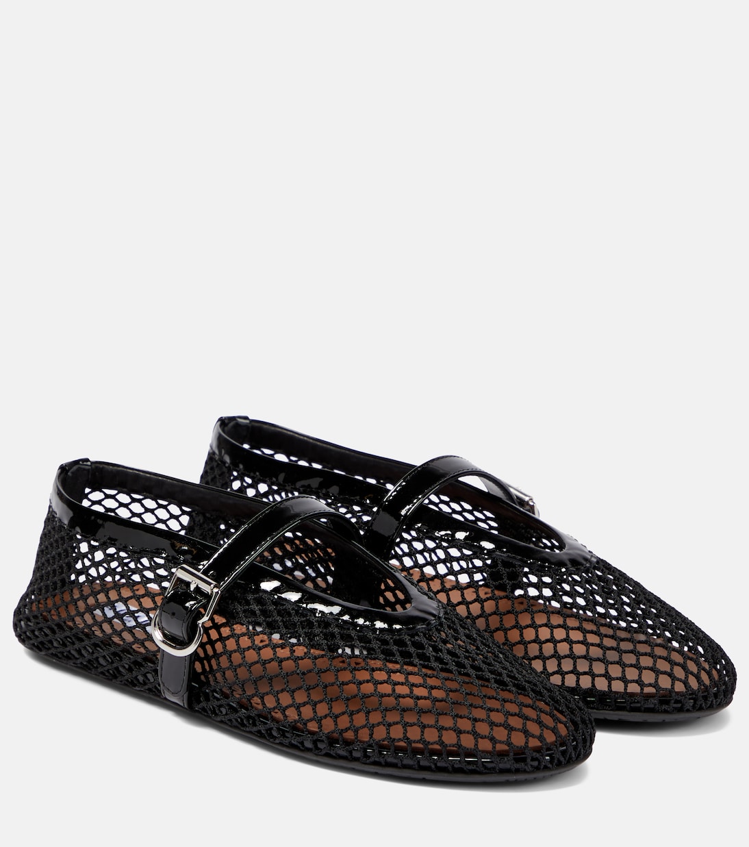Fishnet ballet flats | Alaïa